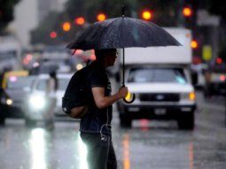 Mal clima: lluvias en Buenos Aires. Mal clima: lluvias en Buenos Aires.