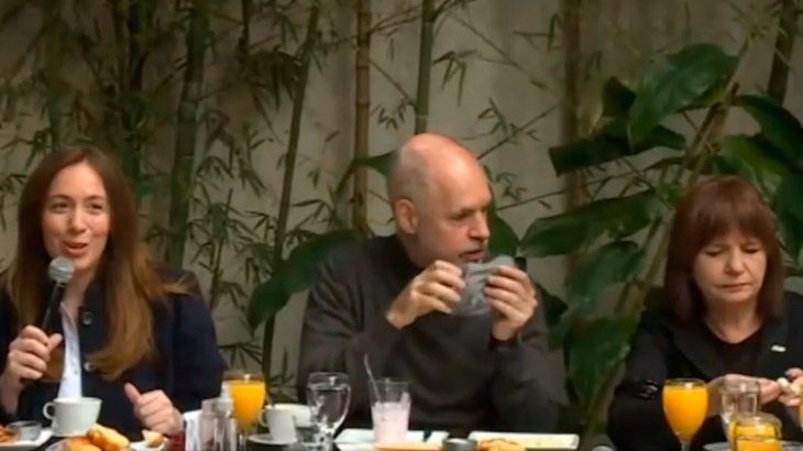 Sin Macri, Juntos por el Cambio tomó su habitual desayuno electoral