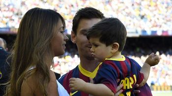 romance mini botinero: el hijo de lionel messi tiene novia romance mini botinero: el hijo de lionel messi tiene novia
