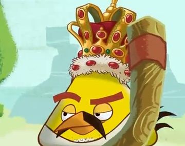 La reencarnación de Freddie Mercury en un Angry Bird
