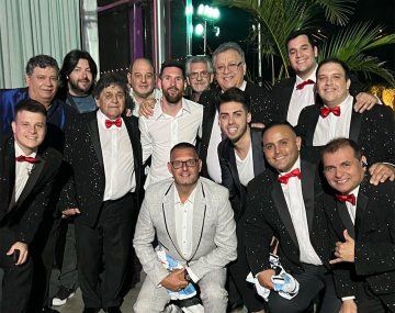 Messi cantó Muchachos junto a Antonela Roccuzzo en el 15 de su sobrina