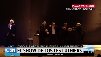 mira el show de les luthiers por el festejo patrio del bicentenario mira el show de les luthiers por el festejo patrio del bicentenario