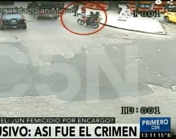 VIDEO: Así fue el femicidio de San Miguel