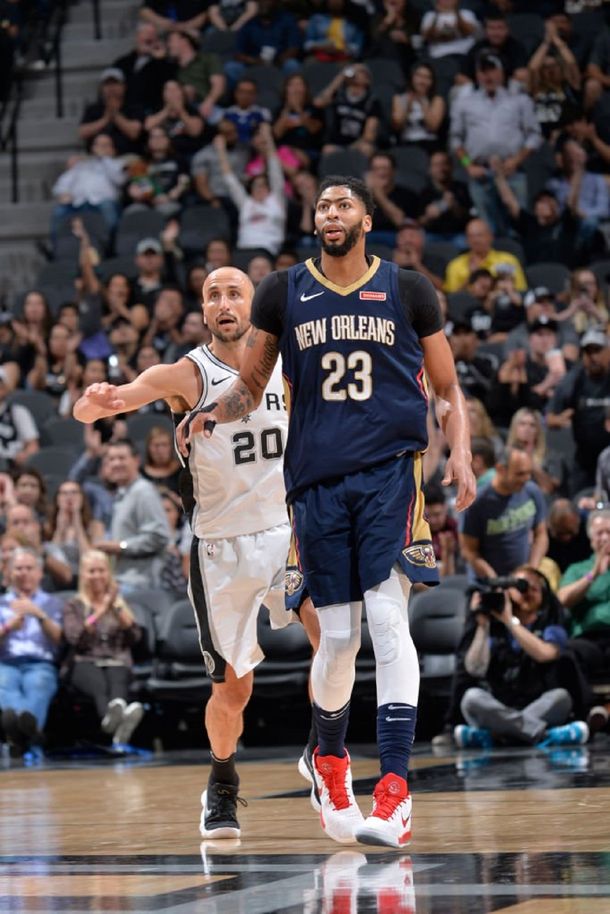 Manu Ginóbili vs New Orleans Pelicans