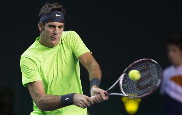 Del Potro arrancó con el pie derecho en el Masters 1000 de París