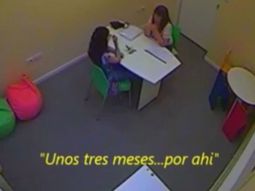 Así fue la Cámara Gesell que realizó la psicóloga Así fue la Cámara Gesell que realizó la psicóloga