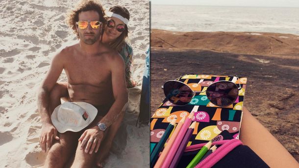 Las vacaciones románticas de Natalie Pérez y su novio en Brasil