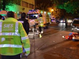 Se incendió un neuropsiquiátrico en La Plata: un muerto y decenas de heridos