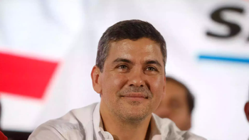 Santiago Peña, presidente de Paraguay. Santiago Peña, presidente de Paraguay.