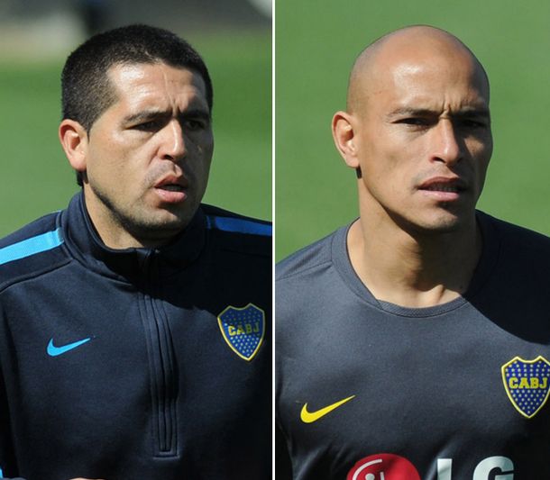 Riquelme y Clemente, dos sensible bajas para Boca ante River