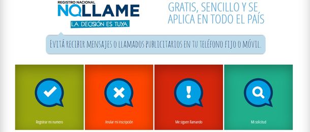 No llame: las empresas deberán actualizar mensualmente sus listas de usuarios