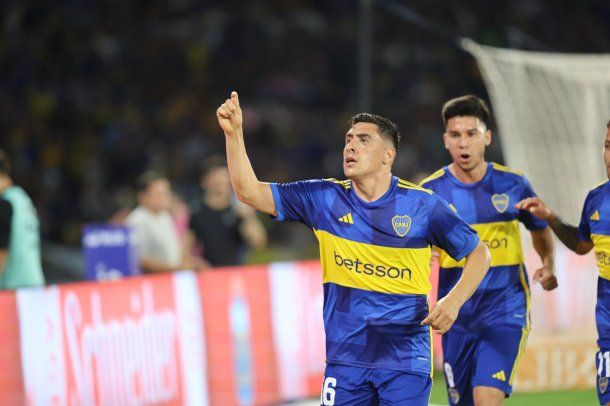No se vio: el gesto de Miguel Merentiel a los hinchas de Boca tras la derrota