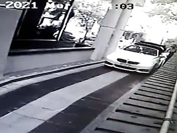 VIDEO: Así balearon en la cara al abogado de Belgrano