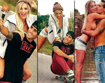 Las vacaciones hot de Noelia Marzol y su novio en Laguna Azul