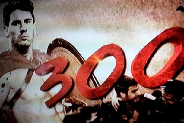 Lanzaron los afiches por los 300 goles de Messi en el Barcelona