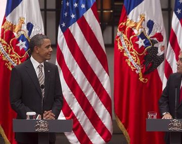 Obama y Piñeira