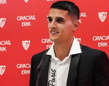 Erik Lamela se despidió del Sevilla y habló sobre River: No quiero generar...