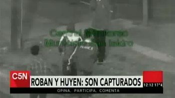 robaron, huyeron y los atraparon en san isidro: mira el video robaron, huyeron y los atraparon en san isidro: mira el video