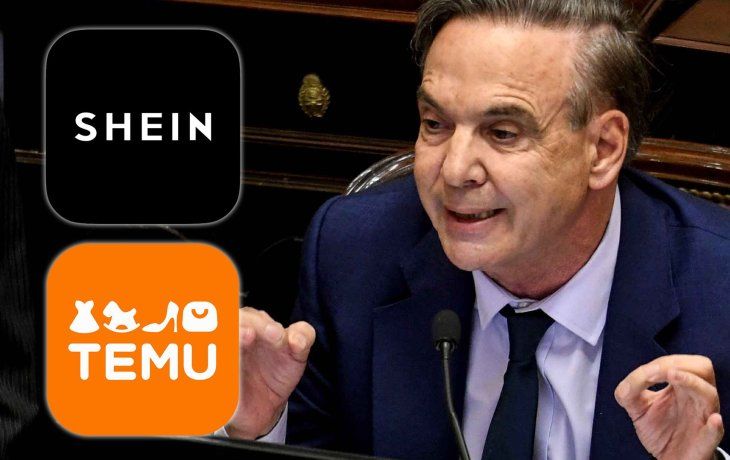Pichetto anunció un proyecto para arancelar la importación de productos vía Shein y Temu