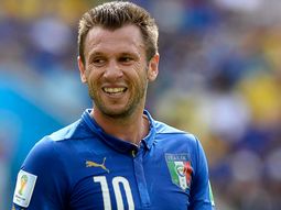 Cassano era habitual en la lista de la Selección italiana Cassano era habitual en la lista de la Selección italiana