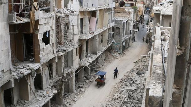 La destrucción en Siria