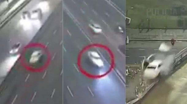 Accidente en General Paz y Libertador