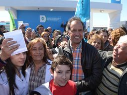 Scioli garantizó que seguirá el Fútbol Para Todos