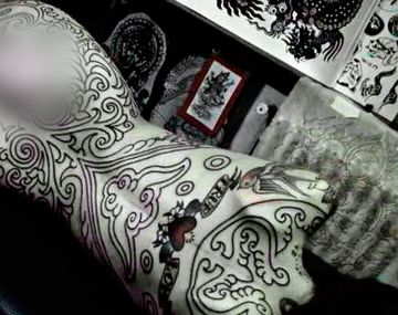 El tatuaje de Cande Tinelli que cubre todo su cuerpo