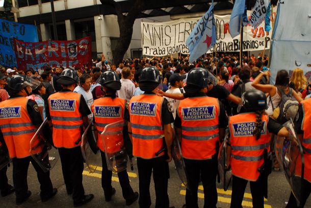 Después del reto de Cristina Kirchner, Barrios de Pie volvió a cortar las calles