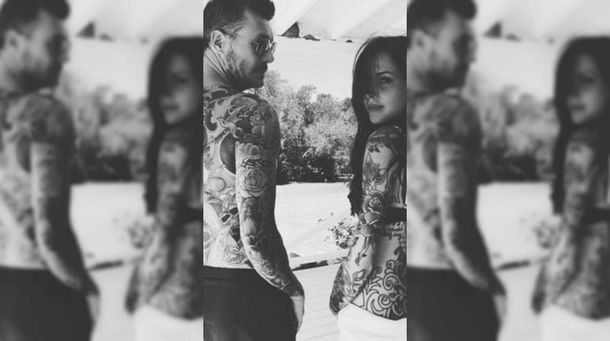 Marcelo y Candelaria Tinelli