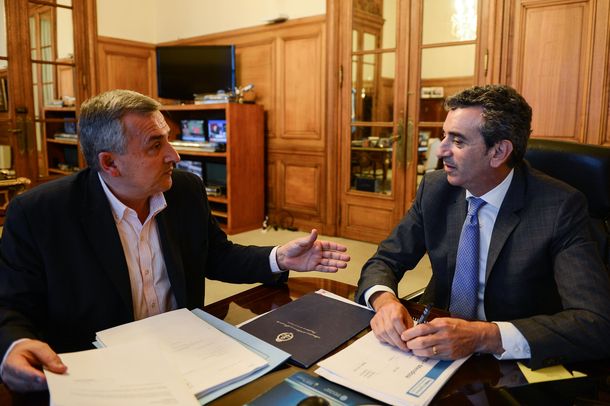 ¿Qué dirigente radical aliado a Sergio Massa visitó la Casa Rosada?