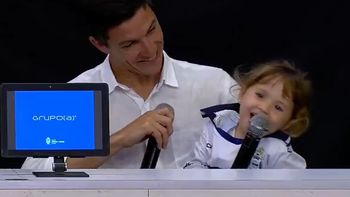 viral: el tierno momento de la hija de nacho fernandez en su presentacion en gimnasia viral: el tierno momento de la hija de nacho fernandez en su presentacion en gimnasia
