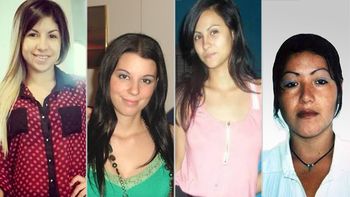 Daiana García, Soledad Carlino, Araceli Ramos y Sandra Ayala Gamboa Daiana García, Soledad Carlino, Araceli Ramos y Sandra Ayala Gamboa