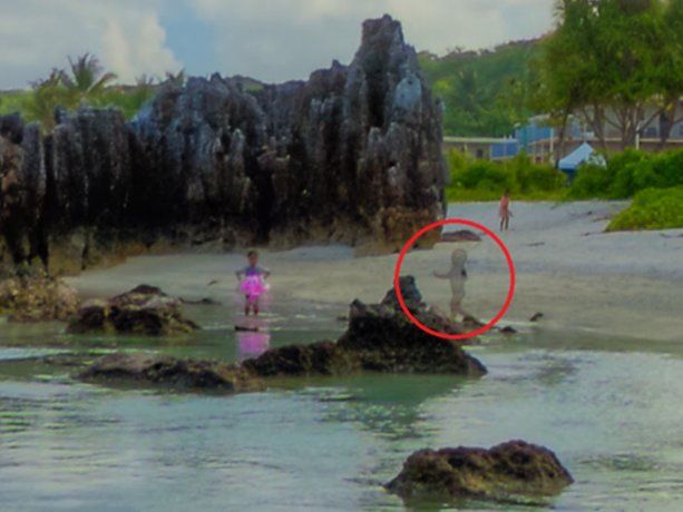 El espeluznante nene fantasma descubierto en Google Maps