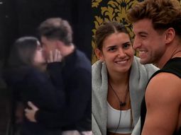 Manuel Ibero y Lola Tomaszeuski, a los besos en Gran Hermano. Manuel Ibero y Lola Tomaszeuski, a los besos en Gran Hermano.
