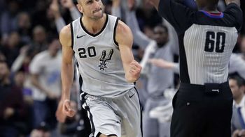 Manu Ginóbili deslumbra a los 40 Manu Ginóbili deslumbra a los 40