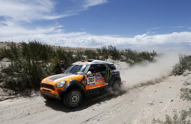 Orly Terranova se llevó la etapa y todavía sueña en el Dakar