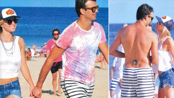 zamolo, feliz con su nuevo novio en punta del este zamolo, feliz con su nuevo novio en punta del este