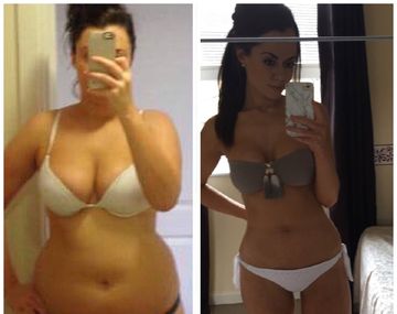 El increíble cambio de esta joven: ¿qué dejo de comer?