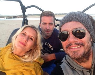 Marcelo Tinelli disfruta de sus vacaciones junto a su hija