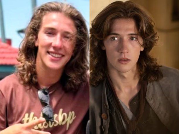 Julen Katzy, la estrella de Valle Salvaje, ahora arma carpas en San Clemente del Tuyú