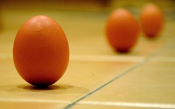 El mito de los huevos parados durante un equinoccio