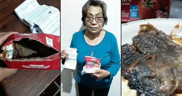Encontró parte de una rata en un puré de tomates: Estuve descompuesta dos días