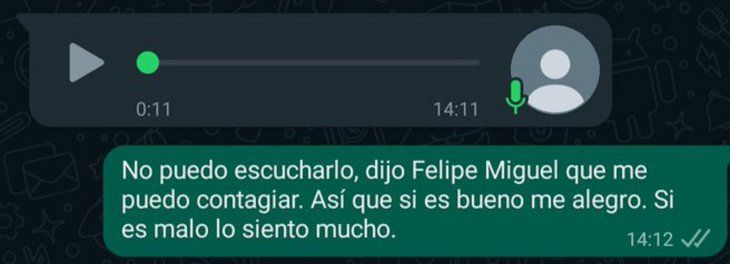 Los memes por el anuncio de la Ciudad sobre posibilidad de contagio a través de audios de WhatsApp