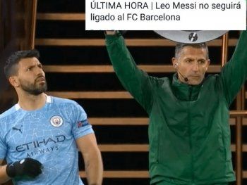 Los memes por la salida de Messi de Barcelona