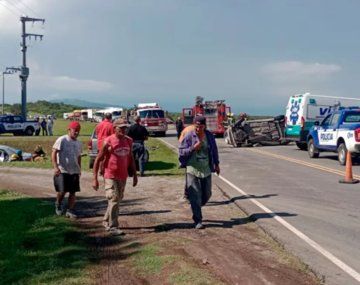 El granizo provocó un choque frontal: un muerto y 7 heridos