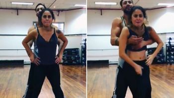 Silvina Luna se orinó encima en un ensayo del Bailando Silvina Luna se orinó encima en un ensayo del Bailando