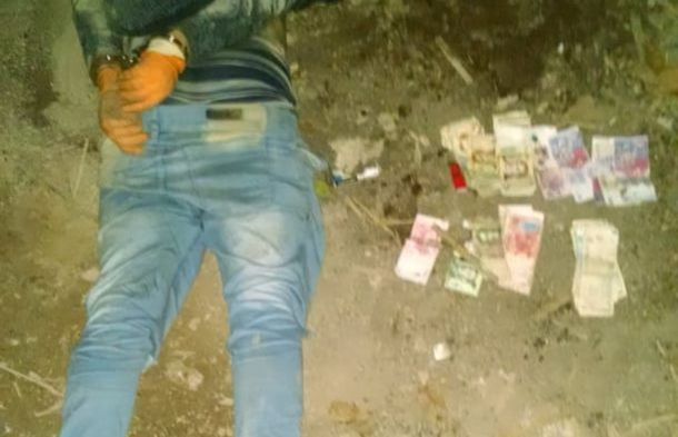 El sospechoso fue apresado a metros del lugar del delito