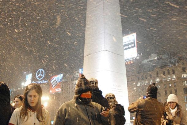 El SMN no descarta que caiga nieve en la ciudad de Buenos Aires
