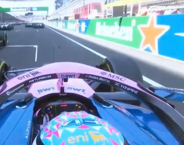 Así fue la espectacular largada de Colapinto en la Sprint: ganó cuatro puestos